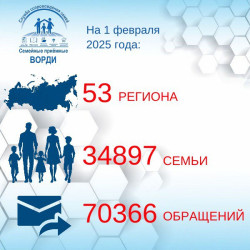 Итоги работы Семейных приемных ВОРДИ